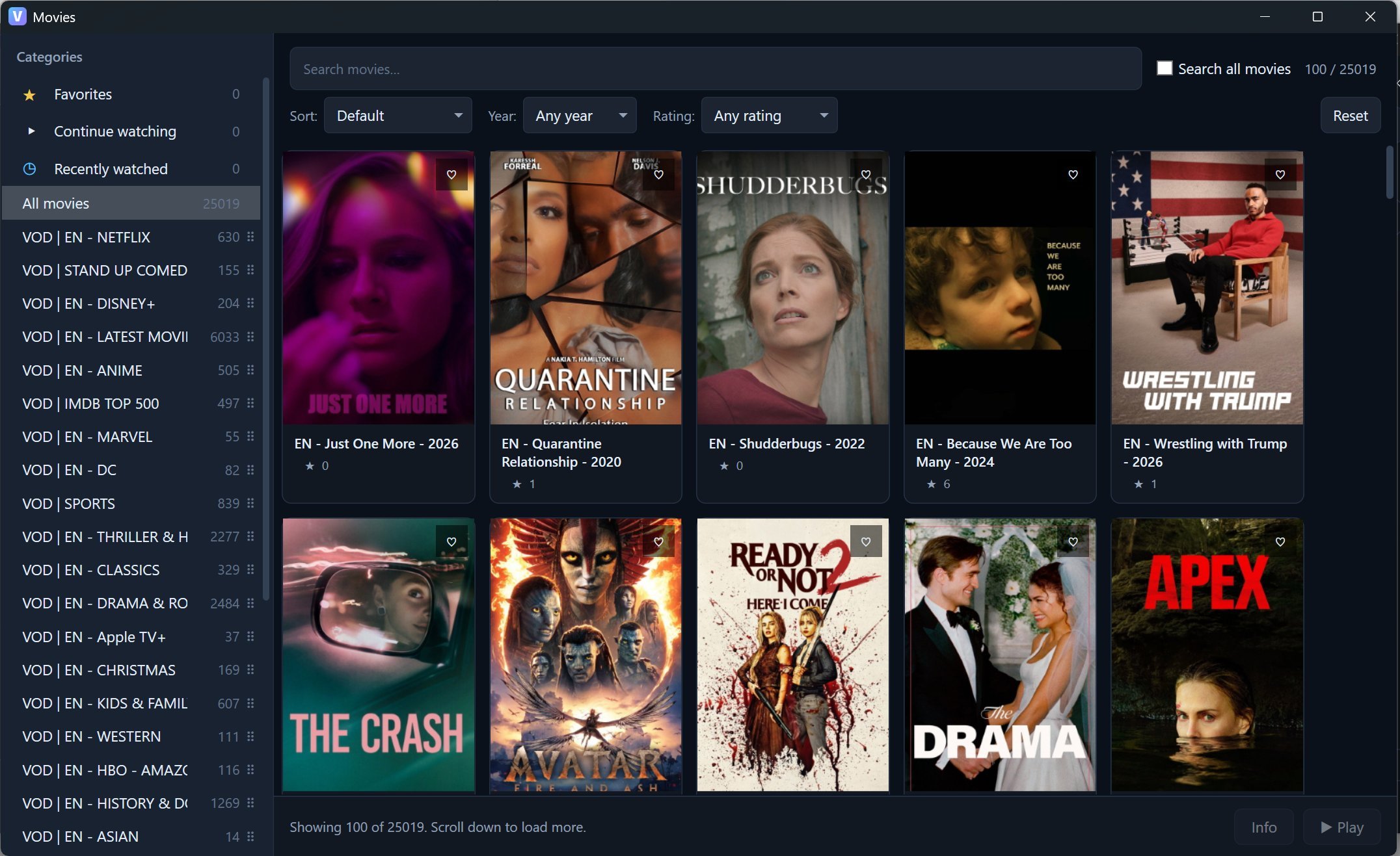 Lynvizo Xtream movies and series